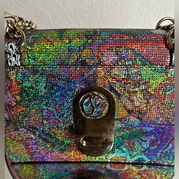 Elisa Small Paillette Super Multi/Multi/Gold - Like New - Picture 5 of 12